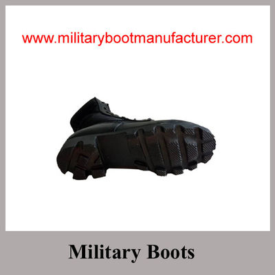 Wholesale China Made Split Leather  Army Jungle DMS Boot with Panama Sole