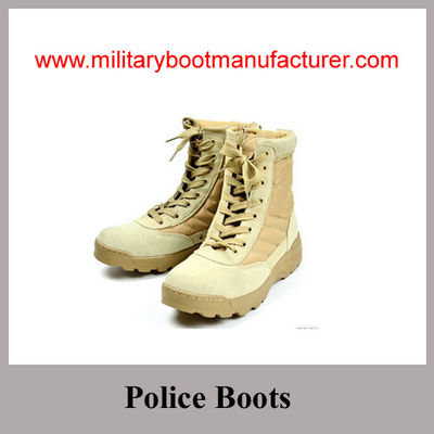 Wholesale China made Cow Suede Special Weapons and Tactics Jungle  Boots