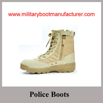 Wholesale China made Cow Suede Special Weapons and Tactics Jungle  Boots