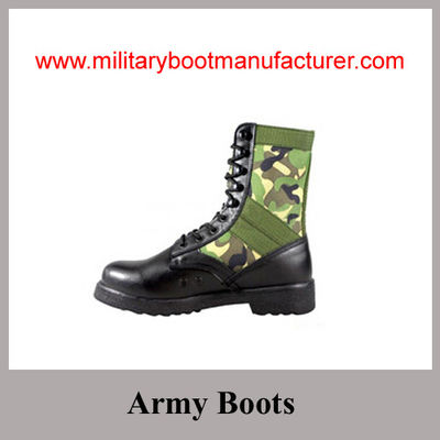 Wholesale China made Camouflage Color Military Jungle  Boots