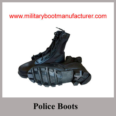 Wholesale China made Genuine Leather  Military Jungle  Boots with Panama Soles