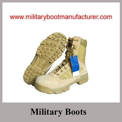 Wholesale China made Split Leather Leight-weight  Police Jungle  Boots