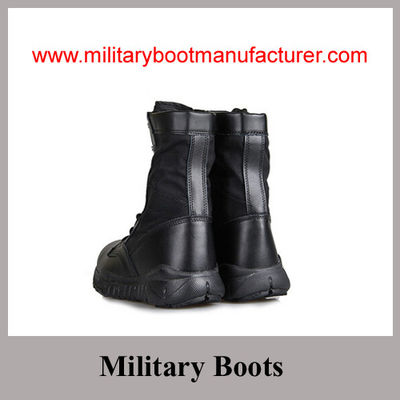 Wholesale China made First Layer Leather Cement Military Jungle Boot